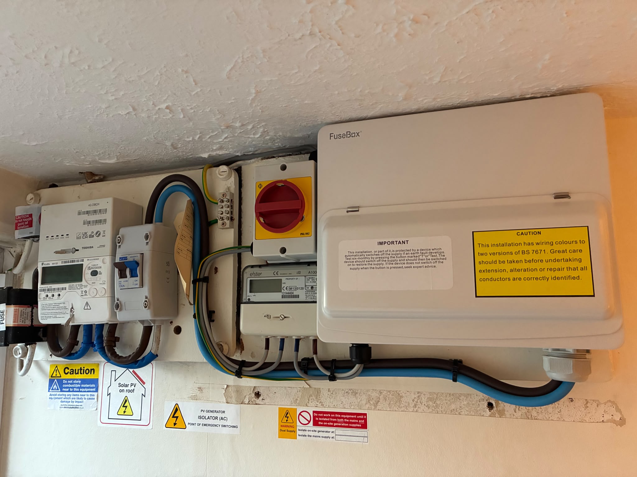 Consumer Unit Replacement in Central Tiverton