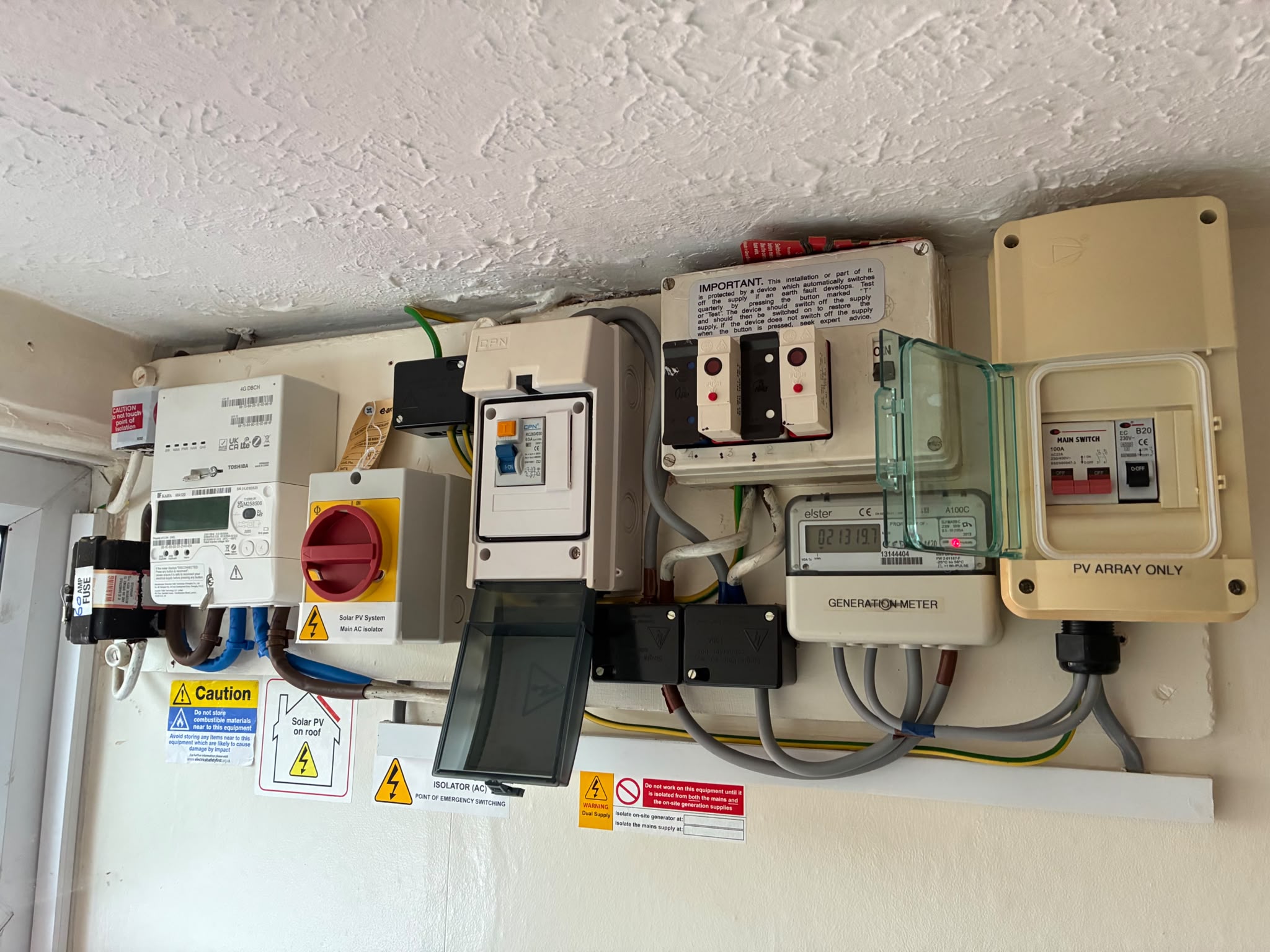Consumer Unit Replacement in Central Tiverton