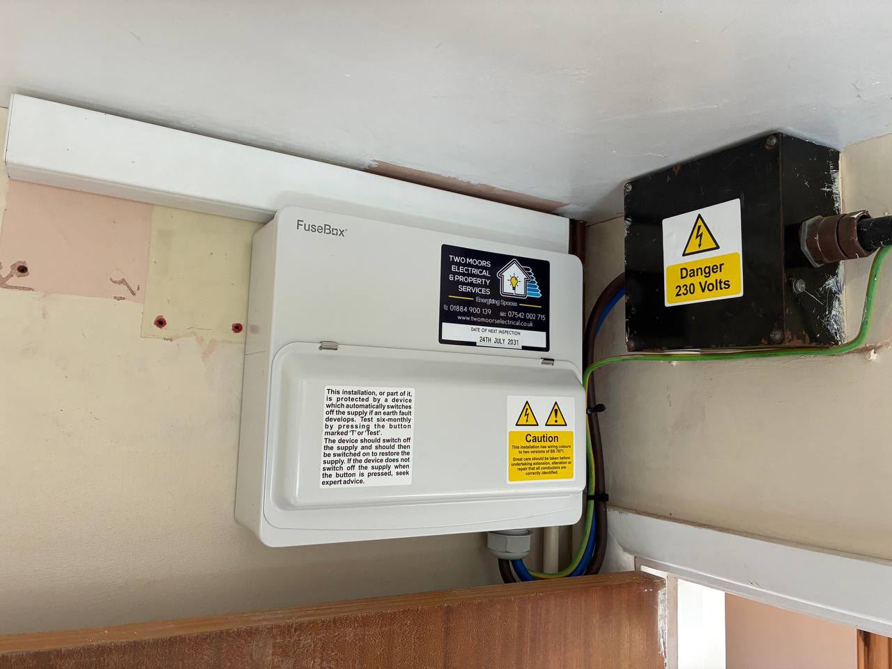 Consumer Unit Upgrade in Holberton following an EICR