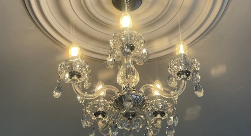 Light Fitting Installed by Two Moors Electrical Devon