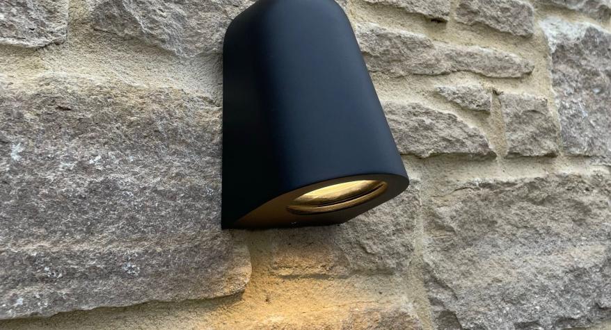 Outdoor lights fitted by Two Moors Electrical, Devon