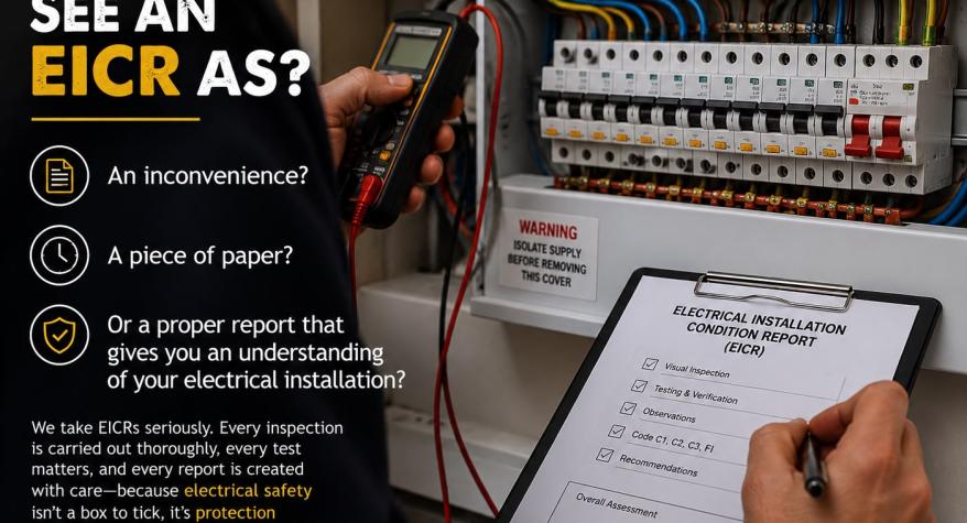 Electrical Installation Condition Reports (EICRs) in Willand – More Than Just a Certificate