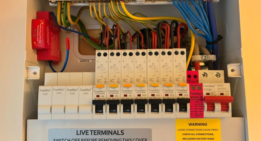 Consumer Unit Fire Safety Upgrades in Willand – An Extra Layer of Electrical Protection