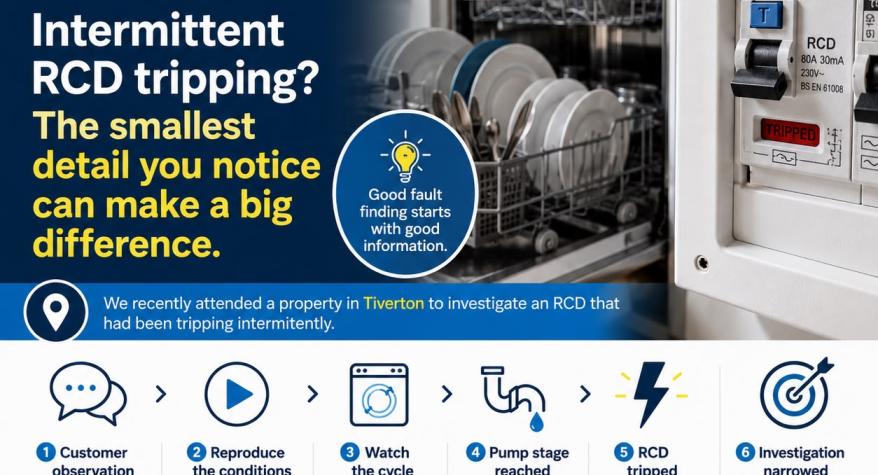 Intermittent RCD Tripping - Two Moors Electrical