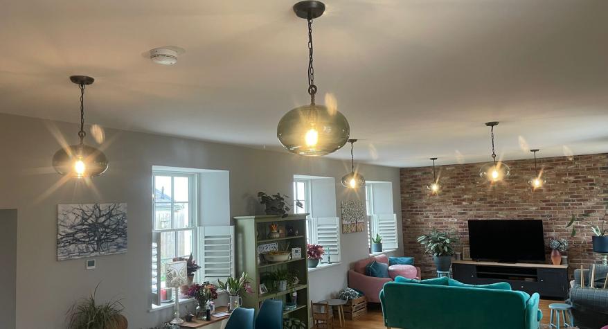 Feature Lighting Installed by Two Moors Electrical