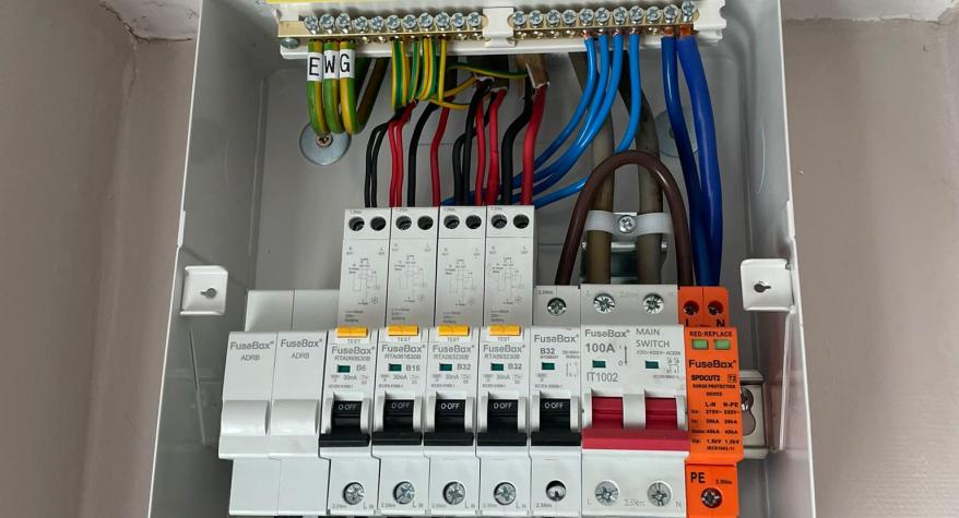 After Fuseboard Upgrade, Devon